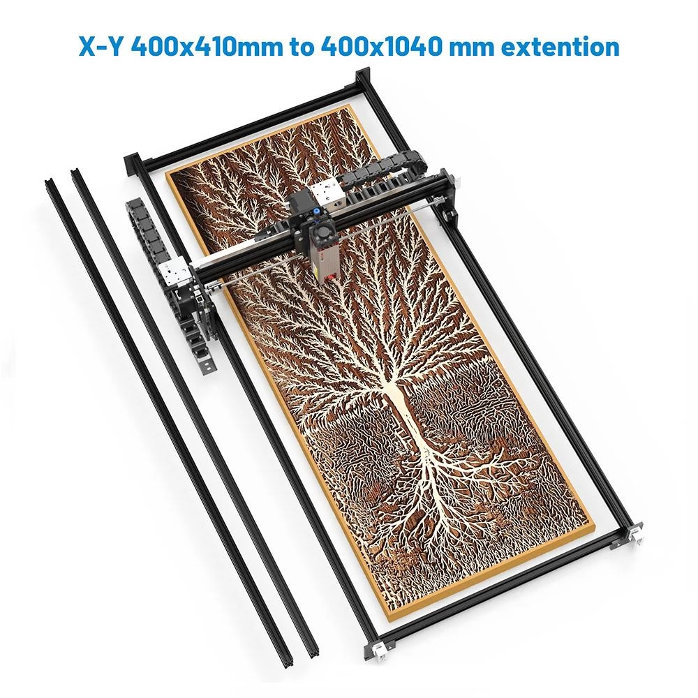 NEJE 3 Pro A30130 5.5W Laser Engraver Cutter, Auto Air Assist